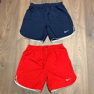 😎 Nike bundle - Red and Blue 💪🏼 active shorts - Men’s Medium